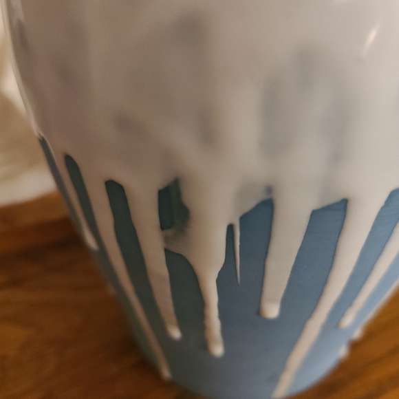 Drip Glaze Bottle/Jug Vase 8.5 x 5.5 - Picture 4 of 8